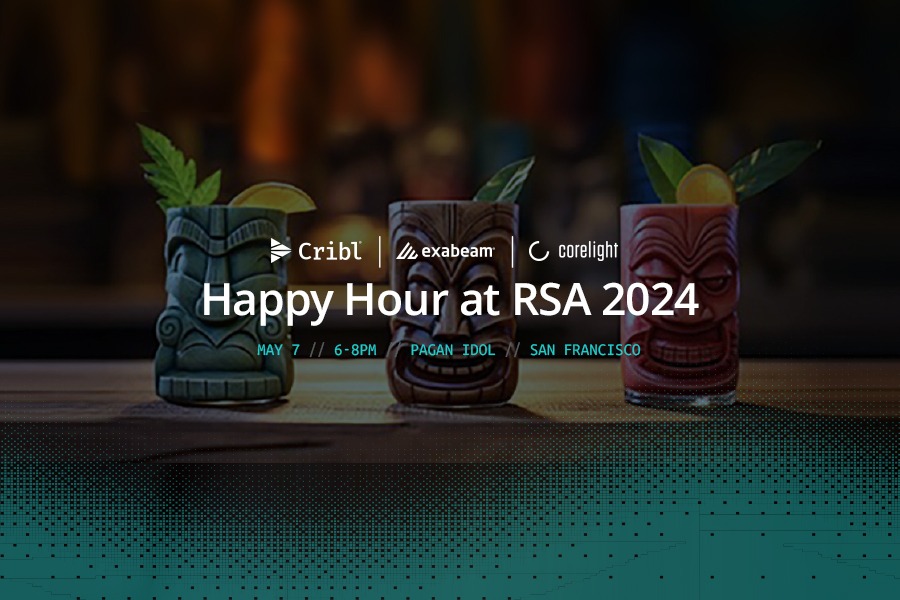 RSVP now for the ultimate RSA Conference Happy Hour with Cribl, @Exabeam, and @corelight_inc! Join us at Pagan Idol, San Francisco’s top tiki bar, for a night of networking, cocktails, and elite vibes. #RSAC Register 👇 info.cribl.io/COR-EV-FY25-Q2…