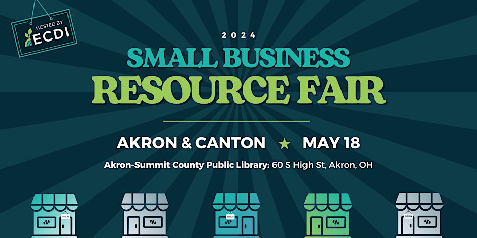 Join @ECDIoh on May 18th for a day of small business resources, trainings, and networking. Meet other local entrepreneurs and learn about the numerous free and affordable business resources offered in the Northeast Ohio region. ✍️ow.ly/rbgy50R7F4H