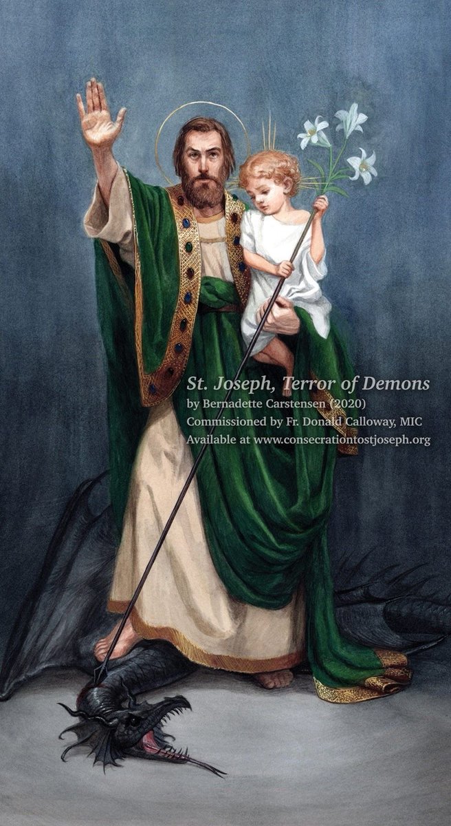 St. Joseph, Terror of Demons, pray for us.

#TCDSB #HCDSB #PVNCCDSB #WCDSB #OCSB #RCCDSB 
#YCDSB #BGCDSB #SMCDSB #NiagaraCatholic  #HuronPerthCatholic #CDSBEO #OECTA