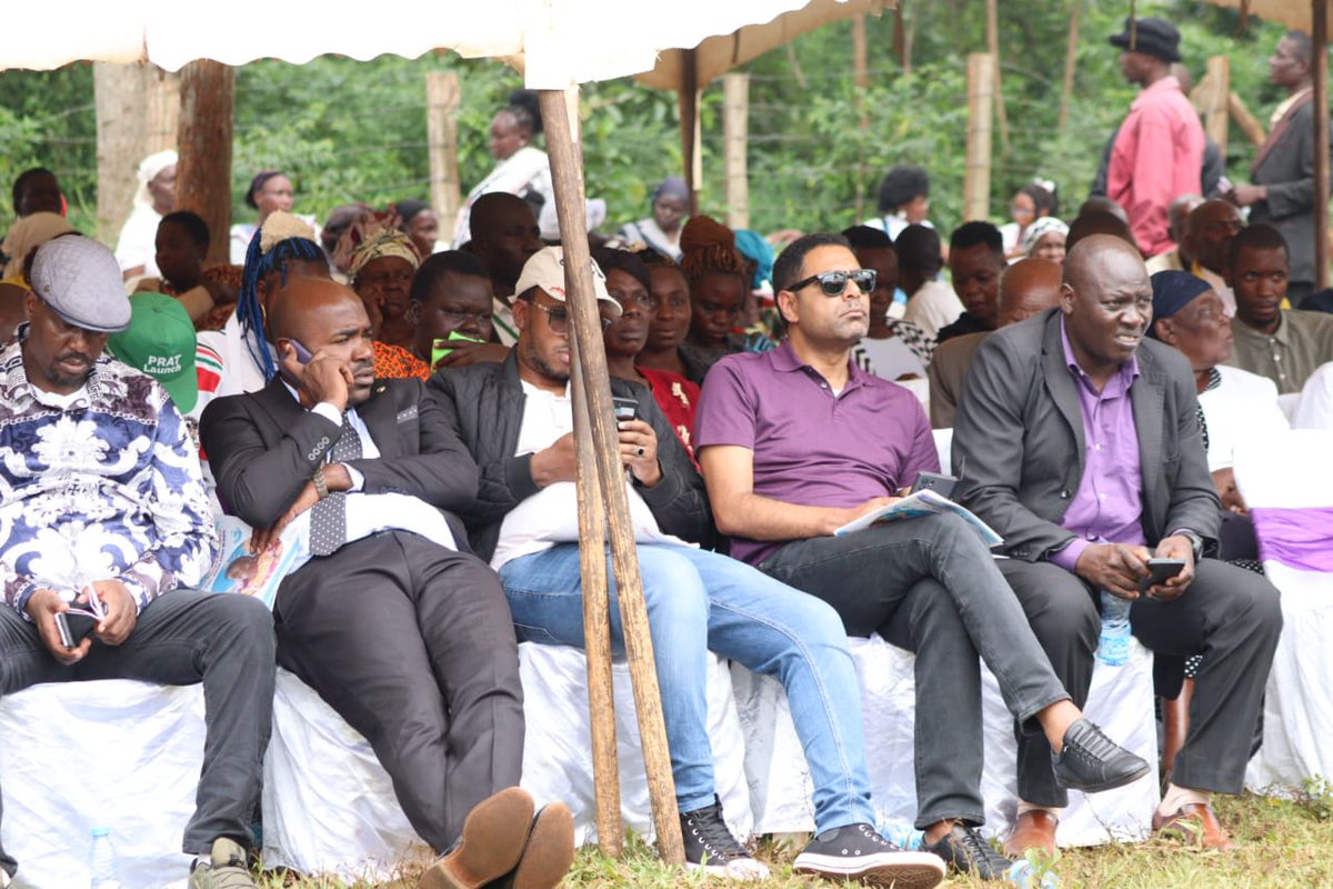 Today in Eshibinga village, Kisa Location, Khwisero sub county, Kakamega county. I joined FIFA referee instructor & FKF Bungoma county secretary Caleb Amwayi as we bid farewell to his mother. My thoughts are with his family & friends during this difficult time.