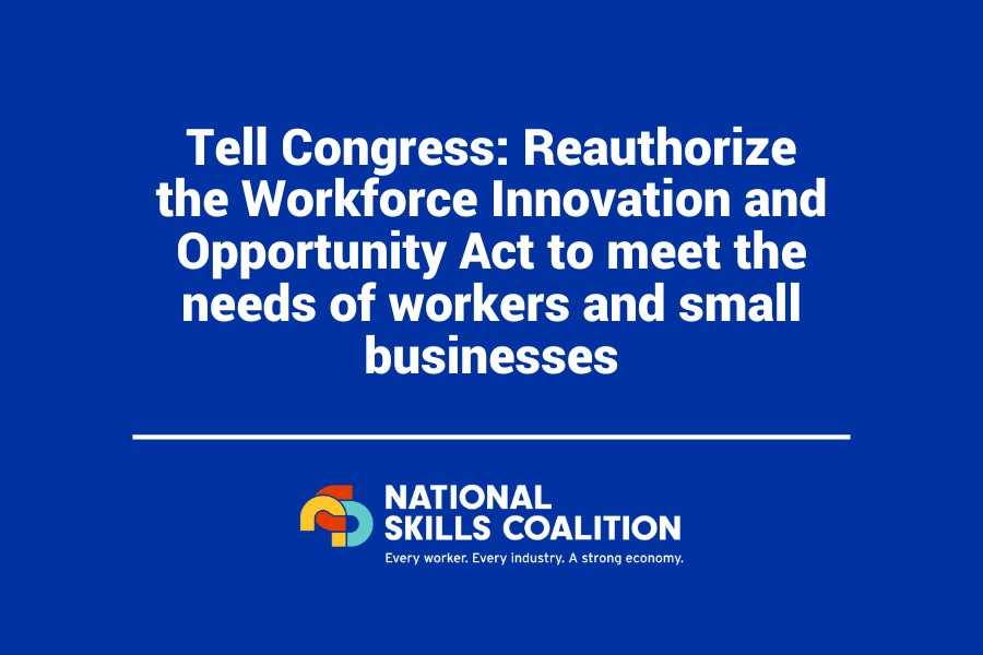 Contact your member of Congress about the changes that workforce advocates need to see in a #WIOA reauthorization. ow.ly/2lzt50RuJKm We’ll be talking to federal legislators in a few weeks at #NSCSummit2024 – this Friday is the last day to register.