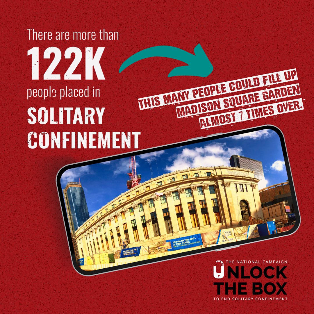 Our report in collaboration with @solitarywatch found that over 122k people across the U.S. are currently in #solitaryconfinement each day. This example is shocking, but proves why we need to join together to end solitary confinement - help us end it: zurl.co/OhgA