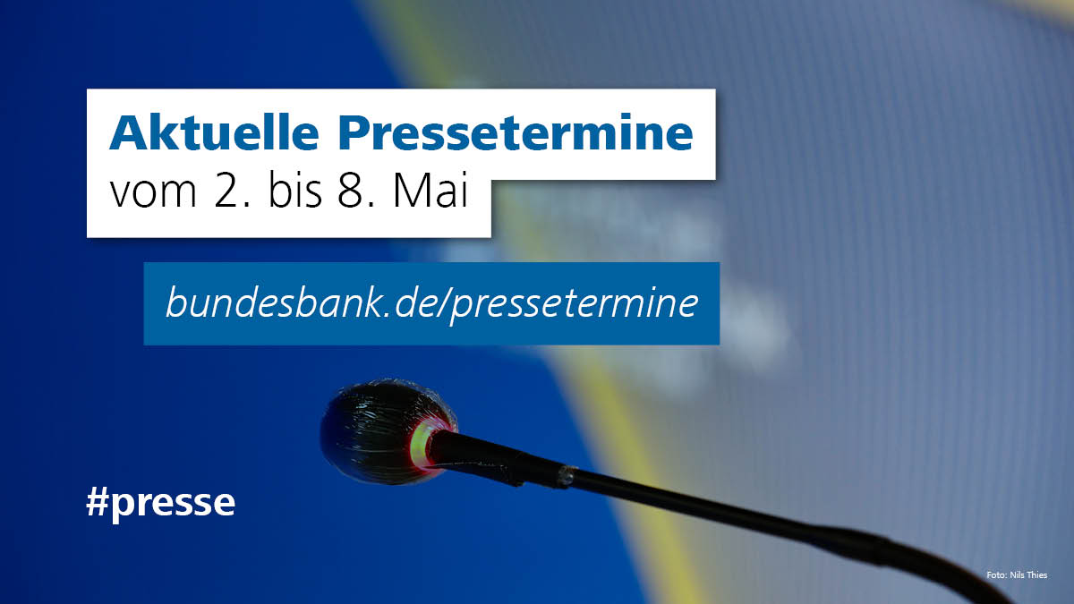 Aktuelle #Pressetermine mit Bundesbankpräsident #JoachimNagel bei Podiumsdiskussionen @BIS_org Innovation Summit sowie @SAFE_Frankfurt und einer Rede bei der Joint Spring Conference des Forschungszentrums, @nationalbanken und @norgesbank. 📅Alle Infos bundesbank.de/pressetermine