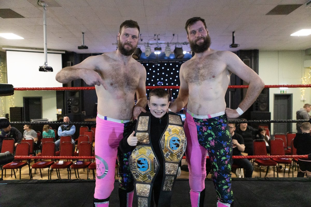 UKWA - Darkest Hour - 24th February 2024 

In Ring & Ringside Photos with the *NEW* UKWA Tag Team Champions @MClarkeward
(Part 1 of 4)

📸@_one_fall

#FanPics #UKWA #UKWrestlingAlliance #DarkestHour #OneFall #UKWATagTeamChampions #Clarkeward #MarkClarke #MattClarke