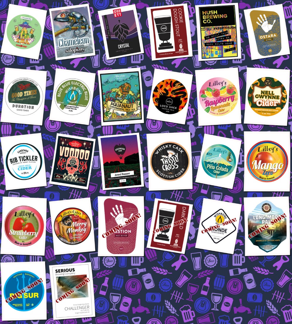 Beer Board: bit.ly/40kViyR @SFbreweryuk @SalopianBrewery @ossettbrewery @northridingbrew @hush_brew_co @BigHandBrewing @DurationBeer @WishboneBrewery @AbbeydaleBeers #mobberleybeer @lilleyscider @cotswoldciderco @AscensionCider @ThistlyCross @StHelensCAMRA #RealAleFinder