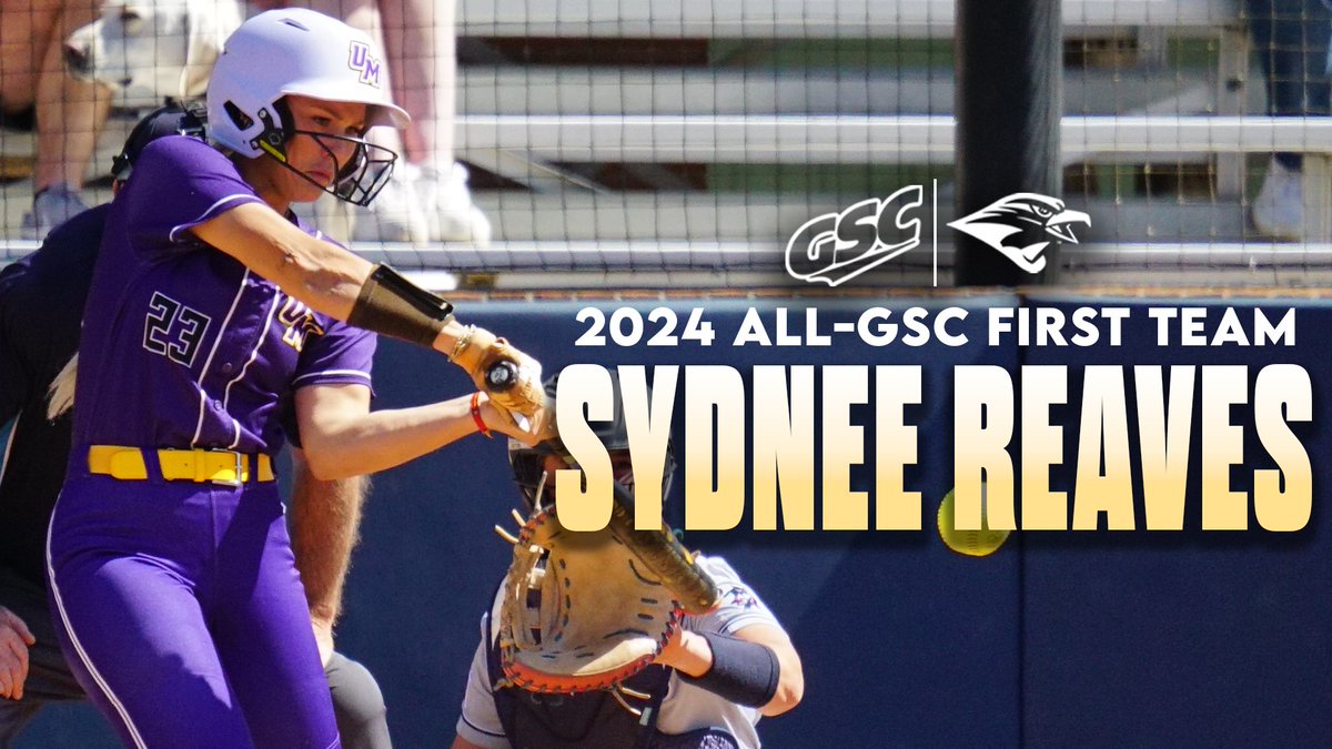 🚨GSC POSTSEASON AWARDS🚨 Congratulations to Sydnee Reaves on being named to the First-Team All-GSC🎉 📰 shorturl.at/jkrY9 #TogetherWeRise