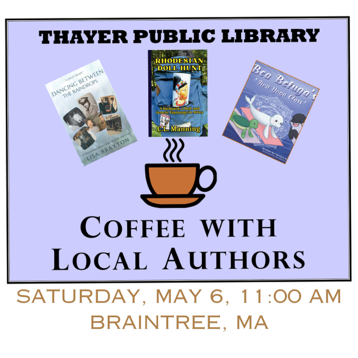Coffee with Local Authors is this Saturday! May 4, at 11 am, in person and virtual. For virtual, must register by Fri., May 3, to receive link: eventkeeper.com/code/ekform.cf…
Find a new author...who just might be a neighbor! <a href="/LisaAnnBraxton/">Lisa Braxton</a>