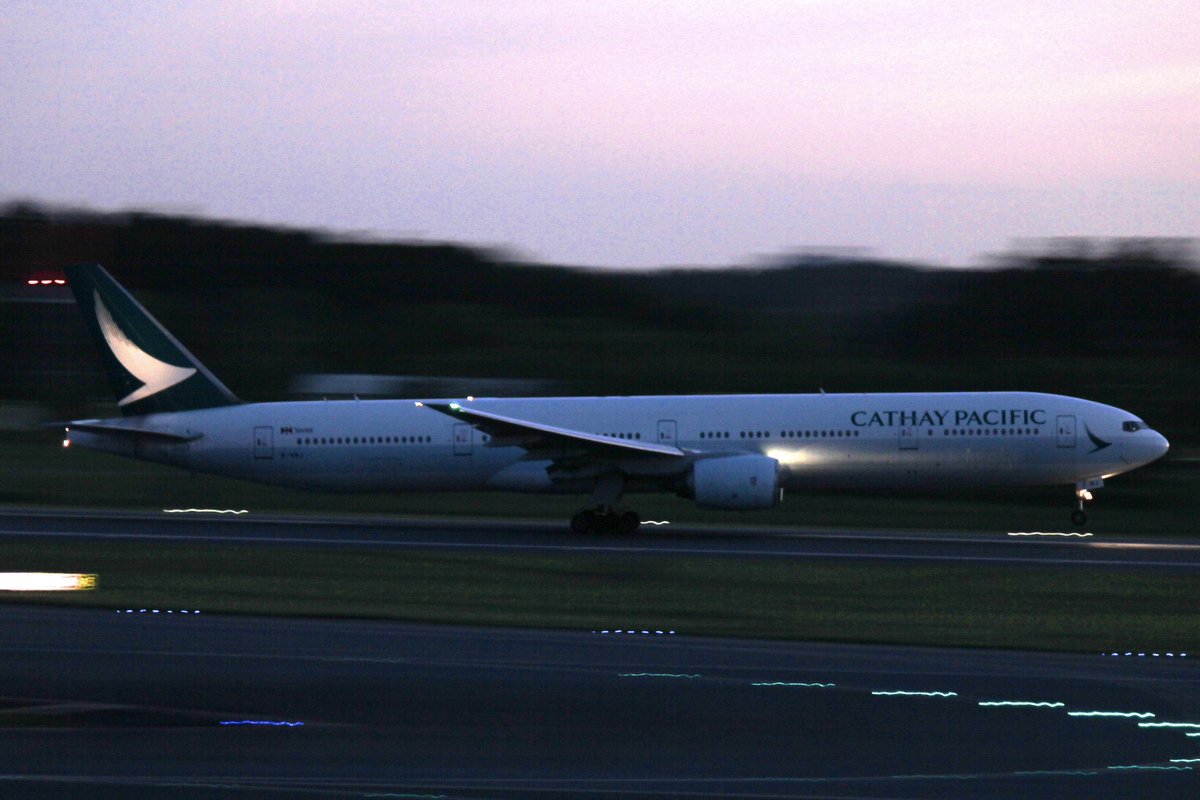 今日のCathay Pacific