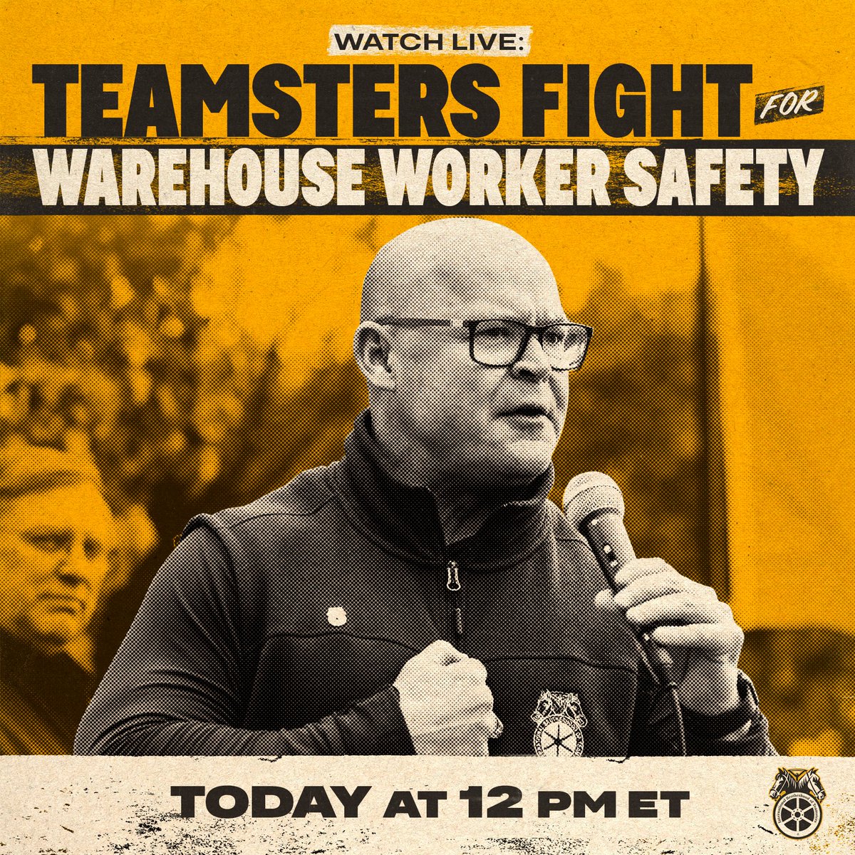 WATCH LIVE: TEAMSTERS, LAWMAKERS TO ANNOUNCE INTRODUCTION OF WAREHOUSE WORKER PROTECTION ACT Today at 12:00 pm ET, #Teamsters General President Sean M. O’Brien @TeamsterSOB, Warehouse Division Director Tom Erickson, @SenMarkey (D-MA), @SenTinaSmith (D-MN), and workers will…
