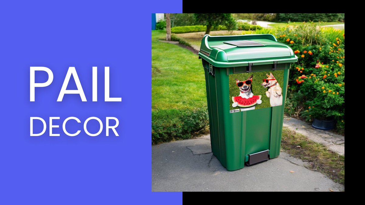 At Pail Decor, we're all about turning the everyday into extraordinary. Our high-quality stickers are meticulously designed to transform your trash can into the talk of the town. ️

🔗 paildecor.com

#PailDecor #CustomStickers #Stickers #Trashtalk #outdoordecor