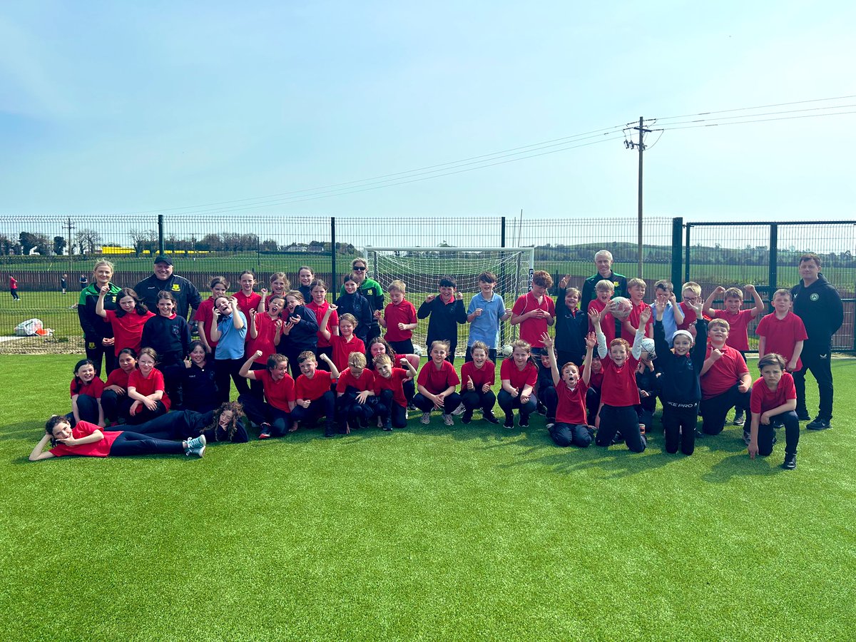 ✅Week 1 of Club / School link programme with Torro Utd & Scoil Naomh Barra Wilkinstown Great work been done by the club on & off the pitch 6️⃣4️⃣ participants taking part in the programme from 3rd & 4th class ⚽️Warm up ⚽️Tag games ⚽️SSG