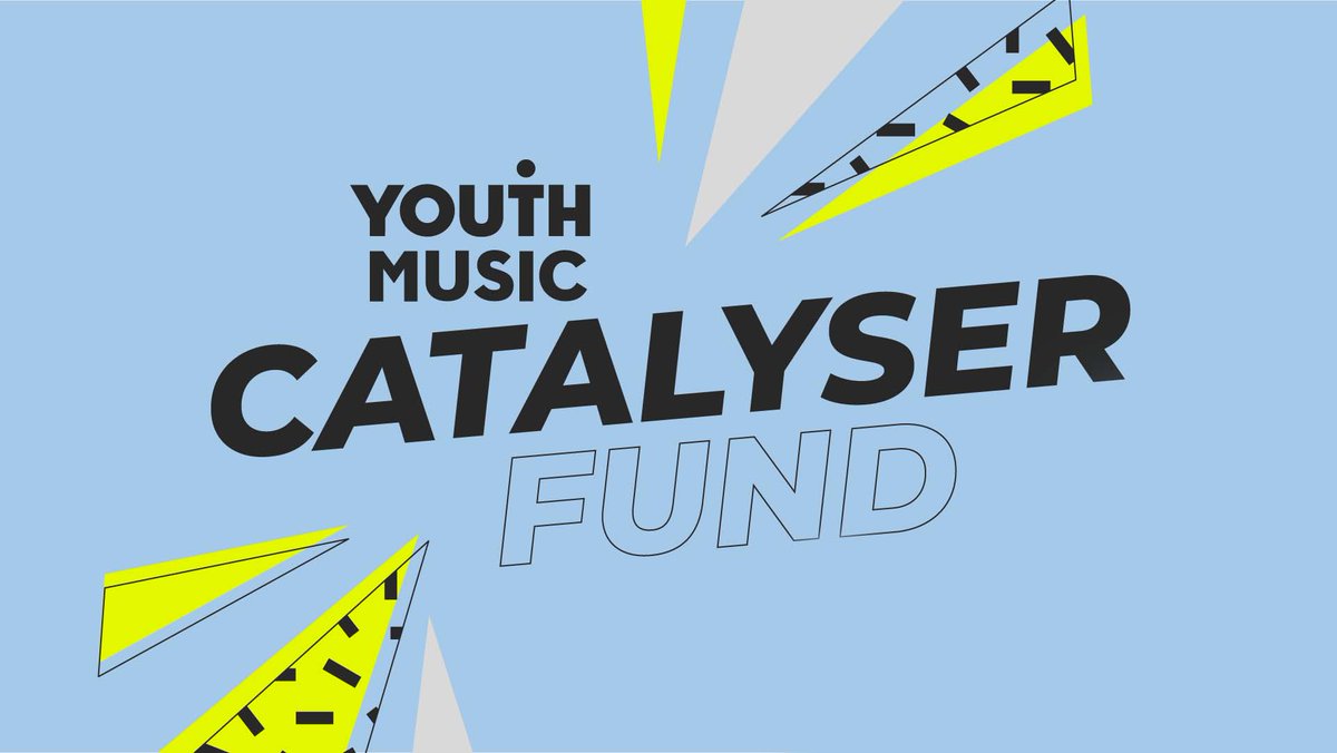 Only one week left to apply ⌛ Don't forget to submit your expression of interest for the Catalyser Fund by 10 May. Check out guidance and how to apply: youthmusic.org.uk/catalyser-fund