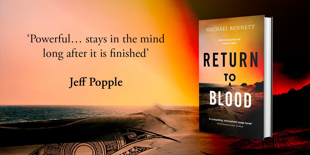 Follow ex-New Zealand detective Hana Westerman as she fights to uncover the truth about a past murder and a shocking new mystery. Return to Blood by Michael Bennett is out now amzn.to/4aGTZQv