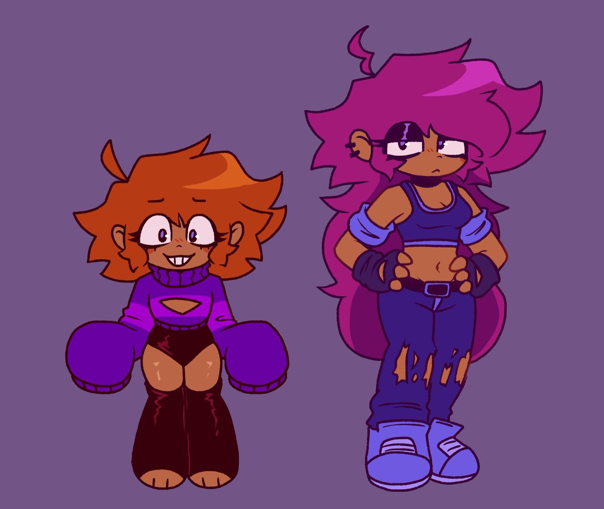 Vixie and Rox, but hooman