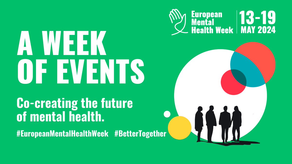 🌍✨ #EuropeanMentalHealthWeek is almost here! Get ready to connect, learn, and grow with us through a series of inspiring events and activities both online and at various locations across Europe! ✨ 📅 Whether you're looking to engage in insightful discussions, participate in…