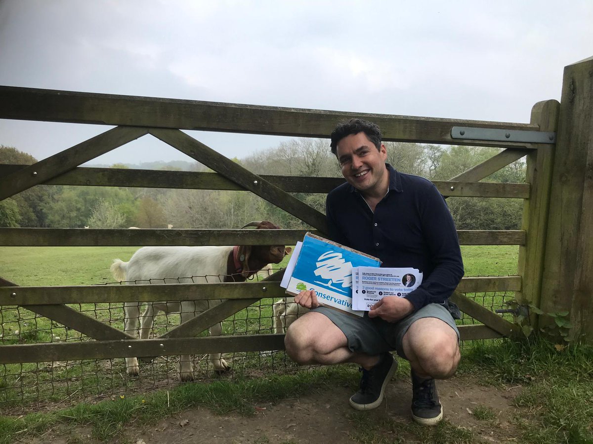 Getting Out The Goat in #Hastings🗳️ #VoteConservative