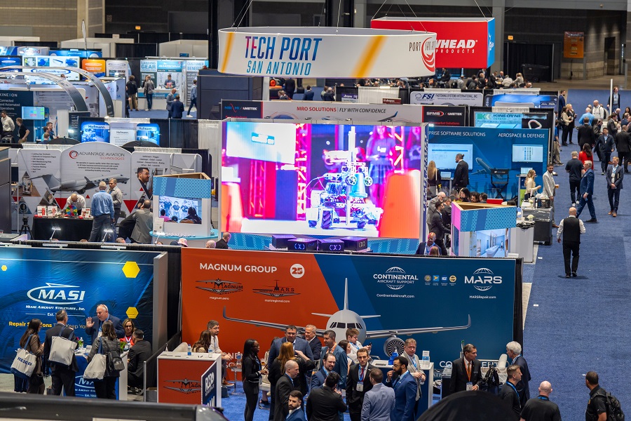 The Port led a delegation of businesses and educational partner organizations as part of Aviation Week’s MRO Americas 2024 convention in Chicago, IL. See the recap: tinyurl.com/289b3spx #MRO #aerospace #STEM #tech #esports