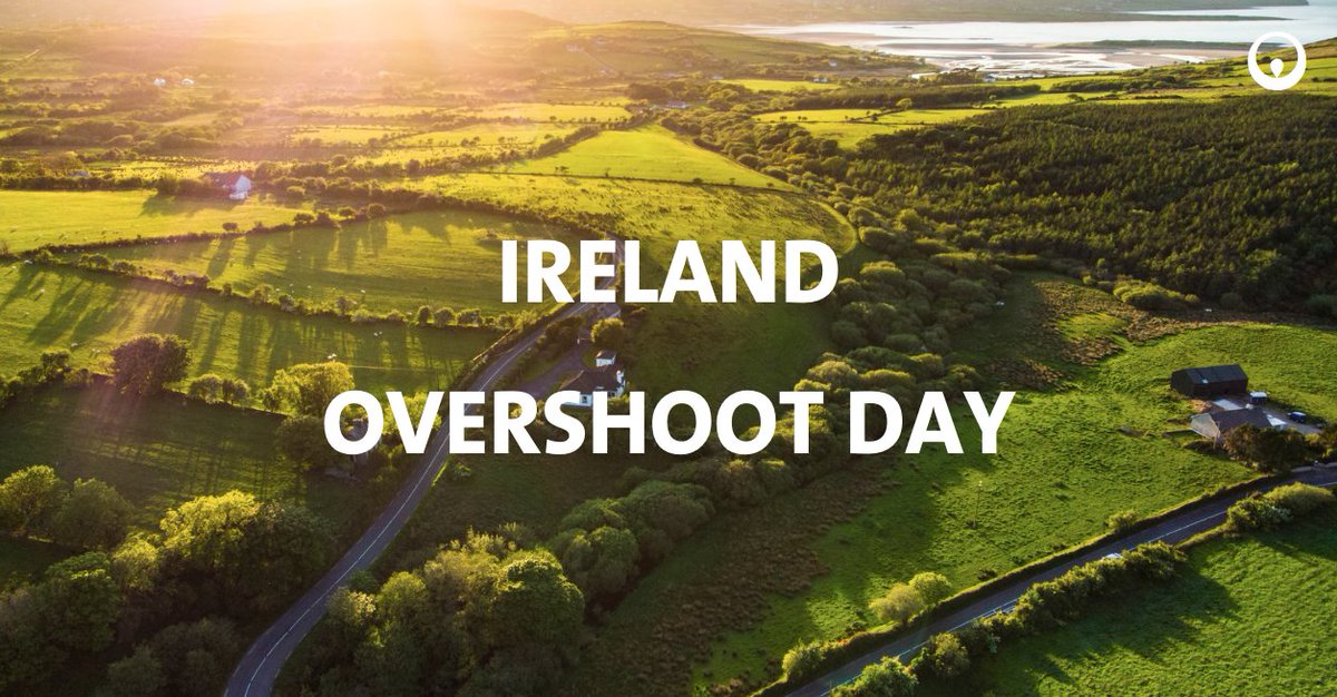 Ireland's Overshoot Day is today, positioning us at number 20 on this alarming global list. Today, Ireland has used up its fair share of the Earth's resources for the year. By delivering sustainable solutions we help our customers to reduce their carbon footprint. #MoveTheDate
