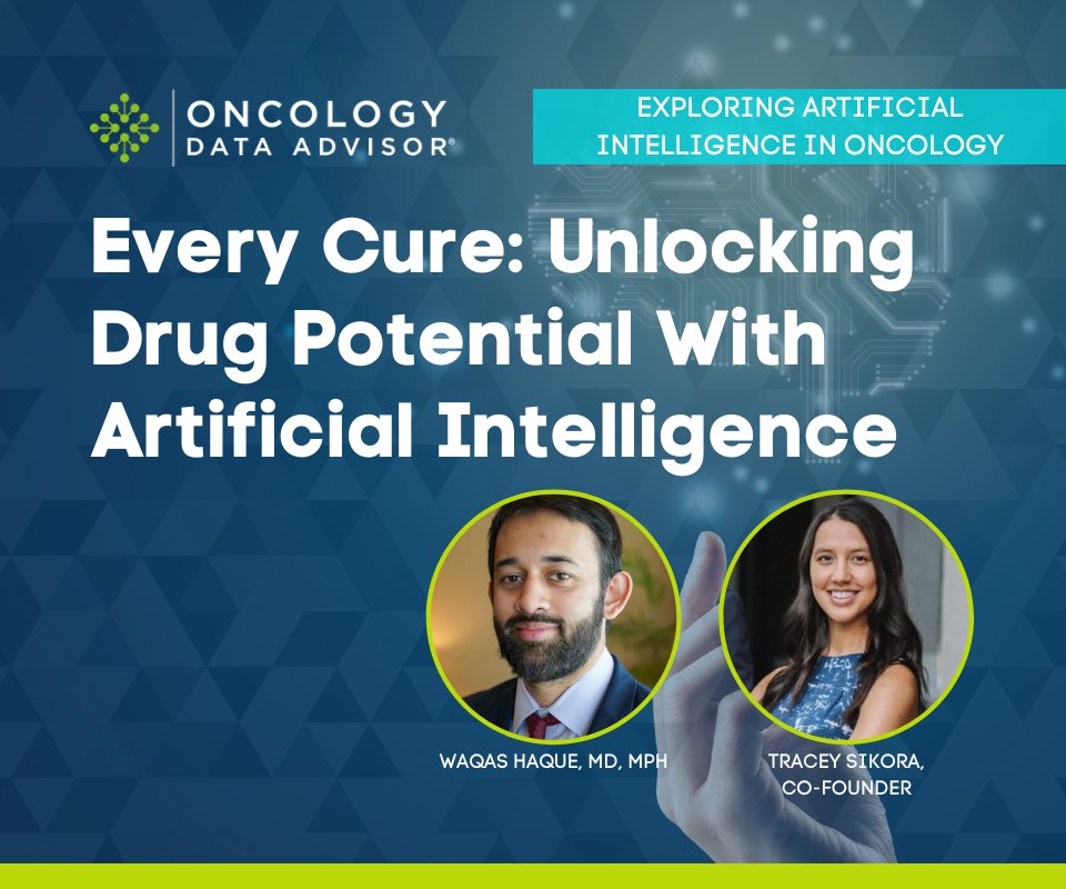 Oncology Data Advisor (@oncdata) on Twitter photo In our newest #AI episode, <a href="/WaqasHaqueMD/">Waqas Haque</a> speaks with <a href="/traceysikora/">Tracey Sikora</a>, Co-Founder of <a href="/EveryCure/">Every Cure</a> (along with <a href="/DavidFajgenbaum/">David Fajgenbaum, MD</a> and <a href="/grantwmitchell/">Grant W Mitchell</a>), a nonprofit seeking to repurpose existing #FDA-approved drugs for other indications, especially #RareDiseases.
oncdata.com/news/every-cur… In our newest #AI episode, <a href="/WaqasHaqueMD/">Waqas Haque</a> speaks with <a href="/traceysikora/">Tracey Sikora</a>, Co-Founder of <a href="/EveryCure/">Every Cure</a> (along with <a href="/DavidFajgenbaum/">David Fajgenbaum, MD</a> and <a href="/grantwmitchell/">Grant W Mitchell</a>), a nonprofit seeking to repurpose existing #FDA-approved drugs for other indications, especially #RareDiseases.
oncdata.com/news/every-cur…