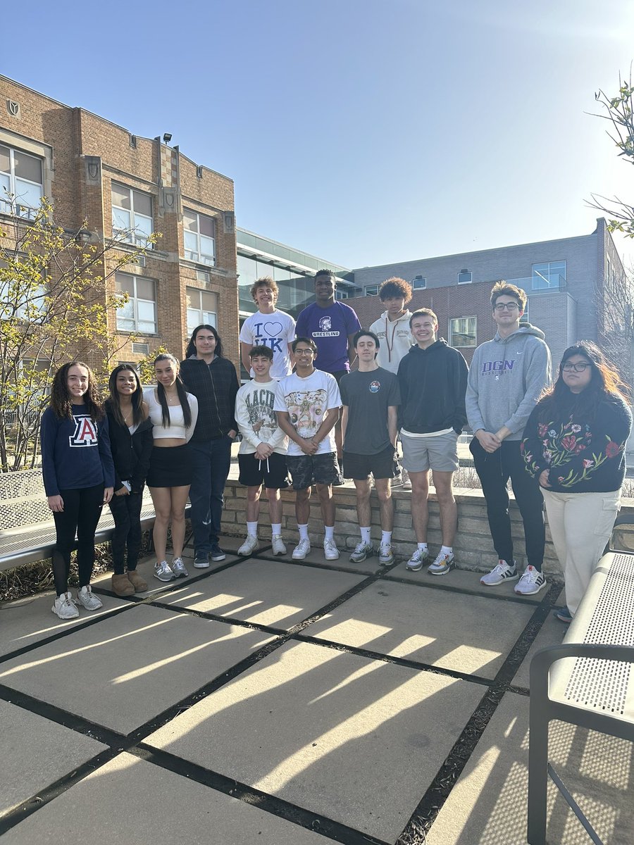 Congrats to our AVID class of 2024 on making the decision to continue their educational journey next year. From community college to university, trade school to cosmetology school, these students are pursuing their passions and I wish them nothing but the best! #wearedgn