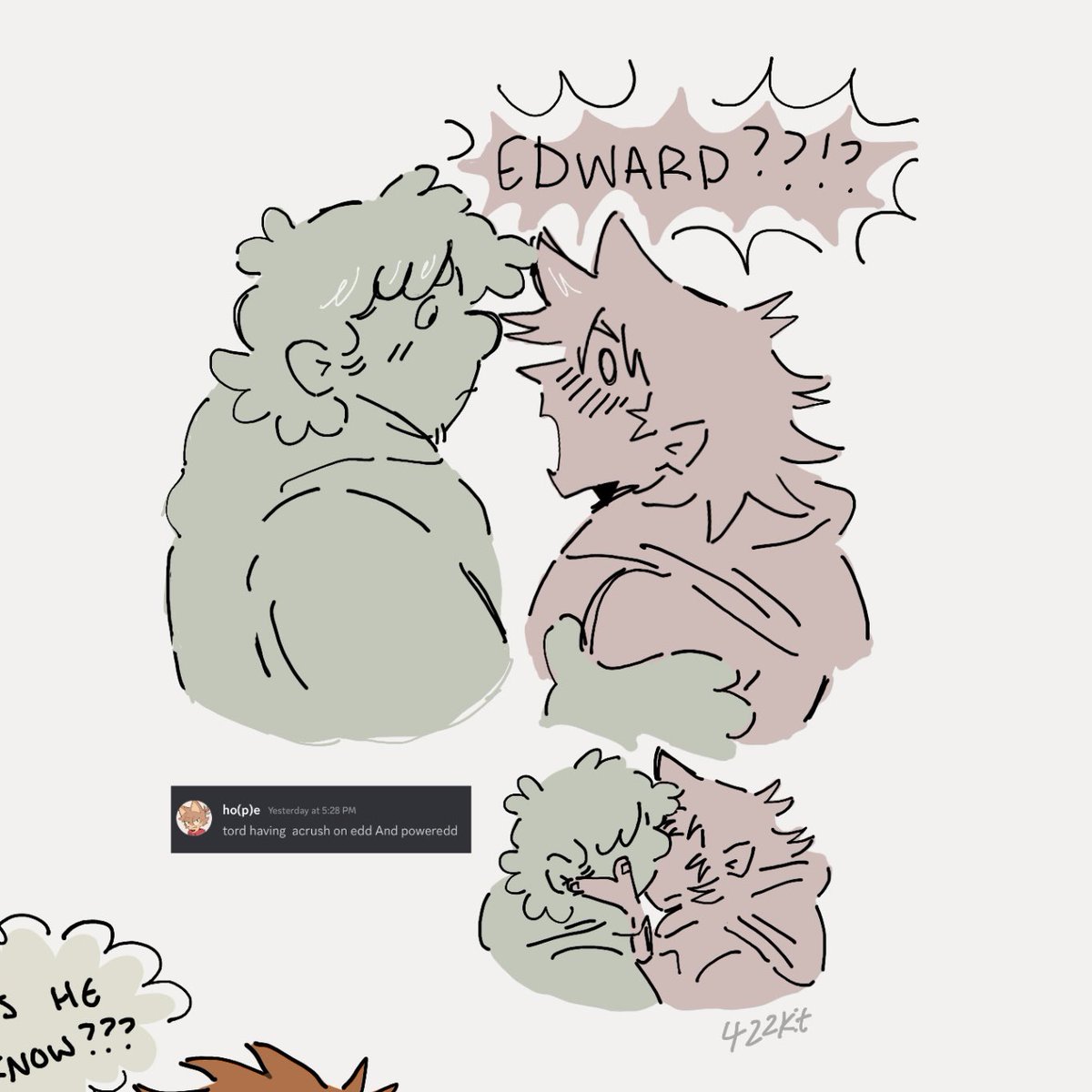 ty to both mink & my bf for helping me w doodle ideas