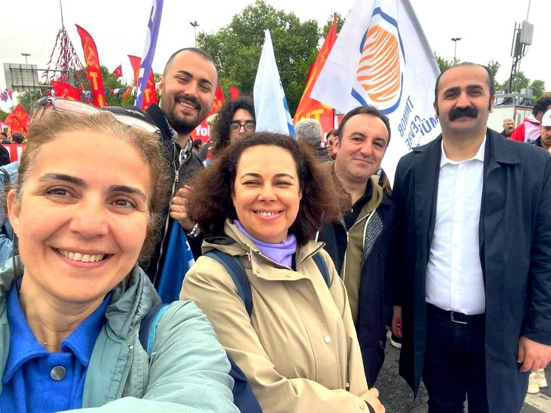 İnşaat Mühendisleri Odası İstanbul Şubesi olarak 1 Mayıs kutlamalarına katıldık.