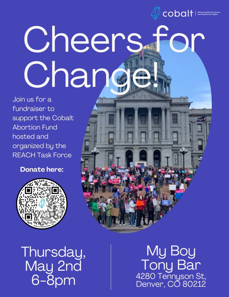 #SOAPAM2024 kicked off just now If you are looking to network with a purpose - here is “cheers for change” - a fundraiser to support the Cobalt Abortion Fund Donate using QR code @emilysharpe @AllisonLeeNYC @Ron_George @hnixon147 @cmdelgadou @FeycePeralta @caitlindsutton