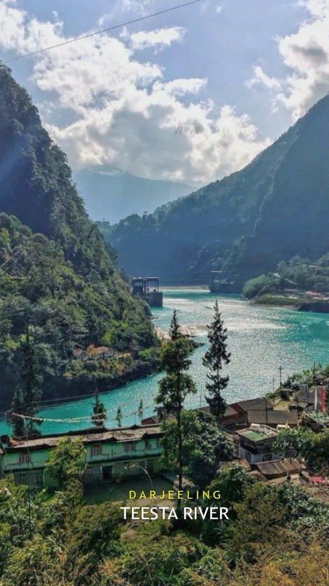 Love is like a river never-ending as it flows, but gets greater with time.

Beautiful Teesta river, Darjeeling, India 😍🇮🇳