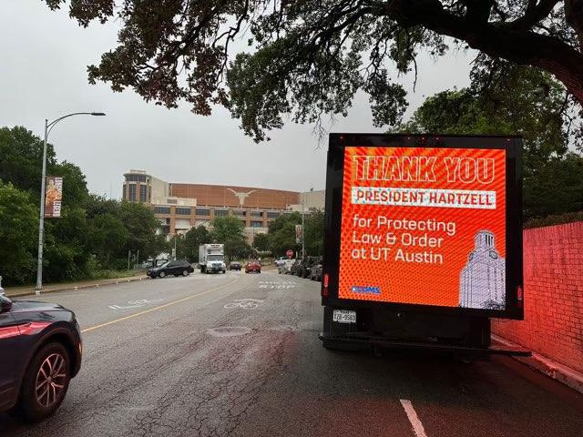 This was sent to me this morning. I am being told it is parked by the @UTAustin campus. #txlege