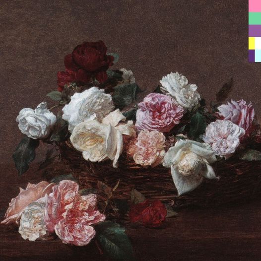 #MusicHistory #OTD 1983, #NewOrder released their masterpiece 2nd album, Power, Corruption & Lies. The cover is a not only a reproduction of 1890's 'A Basket of Roses' by French artist Henri Fantin-Latour, but also the 1st appearance of Peter Saville’s color code wheel. #FACT75