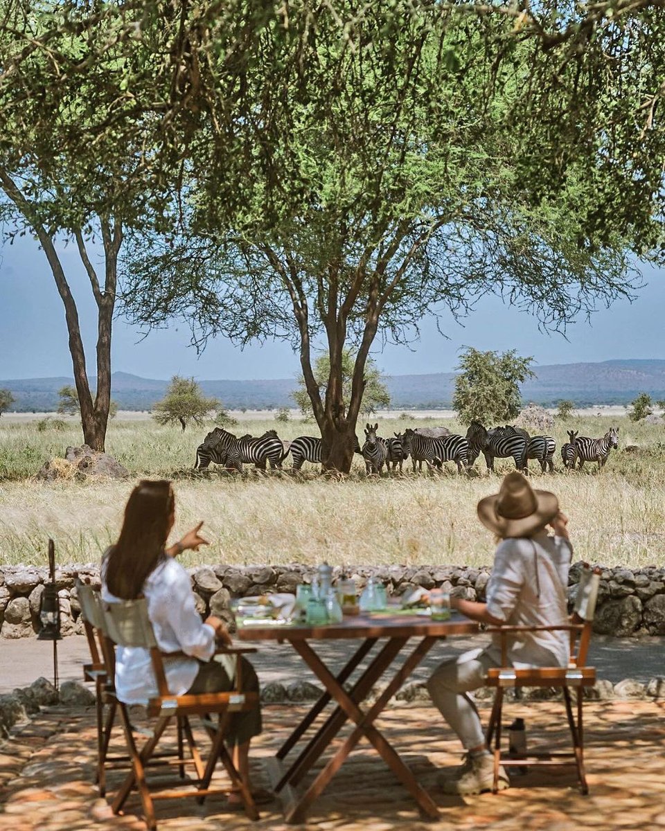 ...long lush delicious relaxing lunches - no need to be squeezed in a vehicle to enjoy your safari at @chemchemsafari 😉 #everythingextraordinary #dmafrica #chemchem #slowsafari #life is good #slowtravel #longlunch #lunch #bestfood #safari #luxuriouslifestyle #enjoythemoment