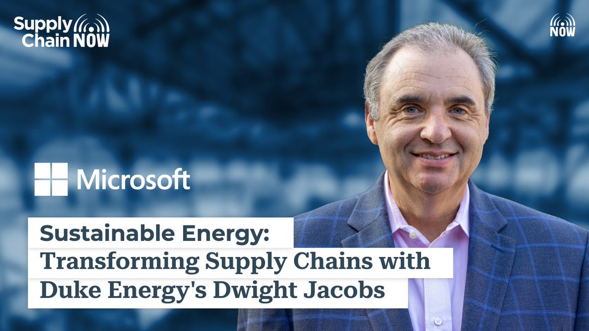 Engage in the dynamic discussion on #sustainability, technology, & procurement in the energy sector with hosts @ScottWLuton & @Kevin_Jackson, alongside guest Dwight Jacobs from @DukeEnergy. Sponsored by @Microsoft. #MSFTAmbassador #MicrosoftxNOW2024 🎬: youtu.be/E08yKauZsgw