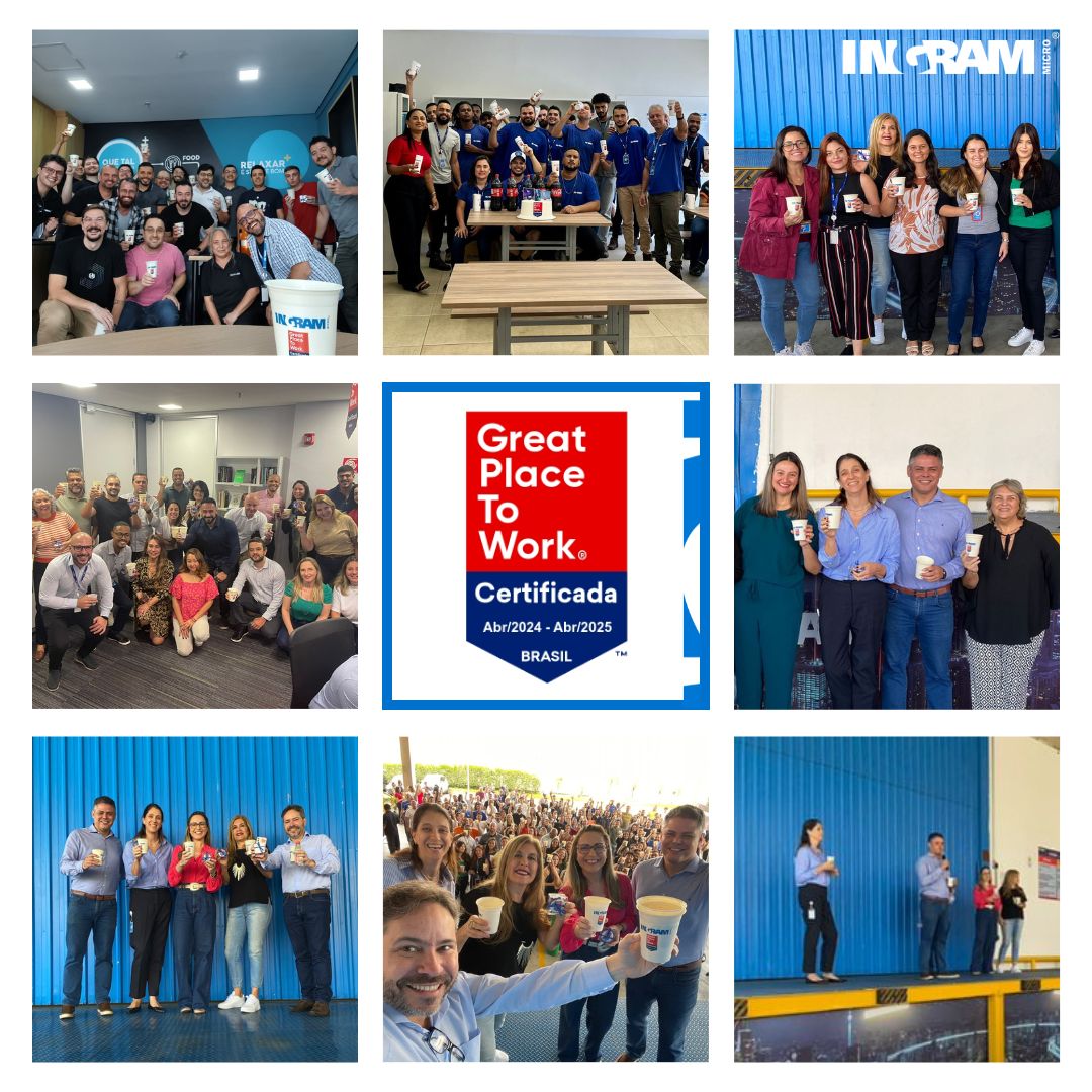 Ingram Micro Brazil has earned Great Place to Work® Certification™ for a 7th straight year! It's the passion, camaraderie and hard work of our amazing associates that sets us apart. Proud to say we’ve got the BEST team around! #GPTW #IngramMicro @gptwbrasil