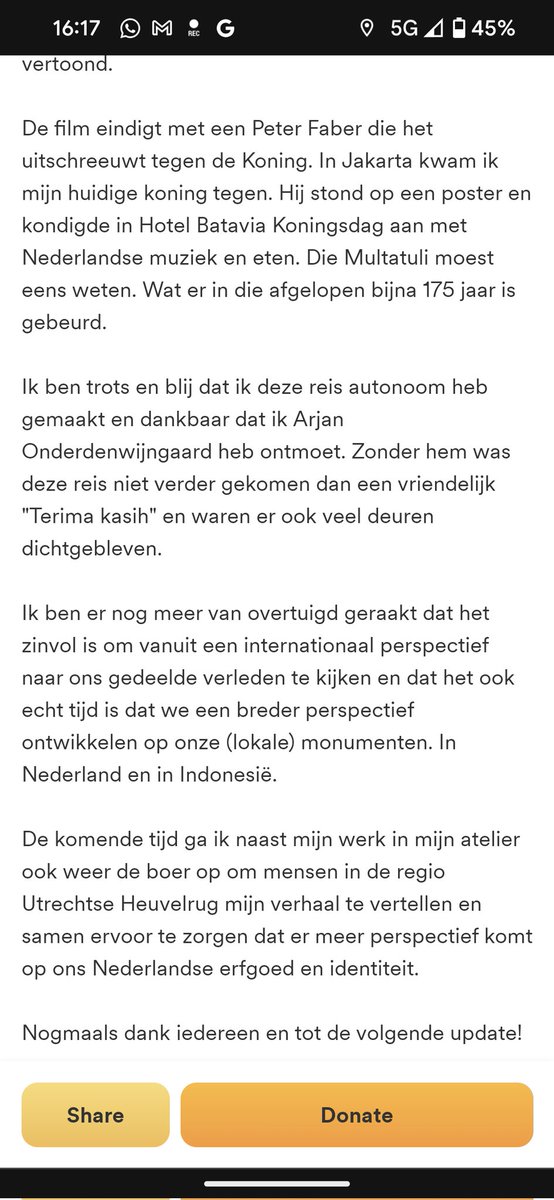 Max is na een weekje Lebak -duiken in wederzijds heden en verleden- nu weer terug op de Hillridge

Mensen met interesse in (lokale) geschiedenis: Volg m! 

Bijvoorbeeld op  instagram.com/triplemlebak?i… of op 
gofund.me/237b45b7