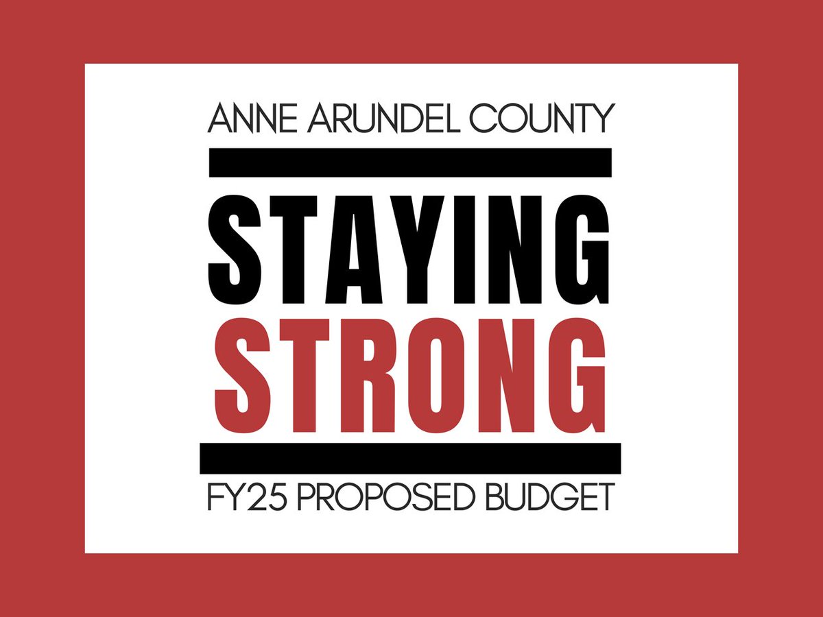 .@AACoExec's #Budget Invests In #Schools, First Responders, #Health, and the #Environment 

@MDCounties Coverage: shorturl.at/dsE26

#MDpolitics #localgov @AACountyGovt