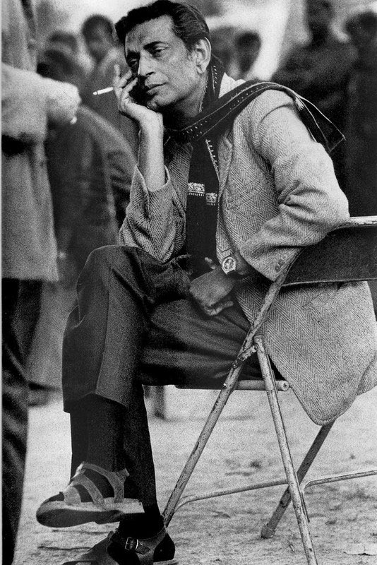 Obviously it’s terrible but how can you look at this picture of Satyajit Ray and not think smoking is cool? And socks with sandals and a general air of melancholy. Happy birthday anniversary to a genius.