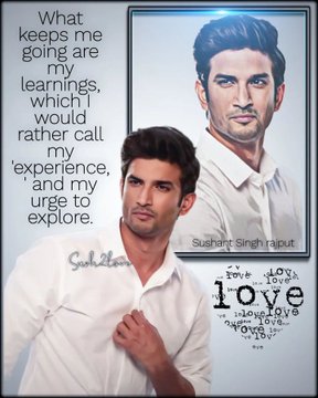 Evening Tagline 👇 Sushant An Enthusiast Self Made star and trueHumatarian was man with mission... @itsSSR 🌺💖 #SushantSinghRajput𓃵