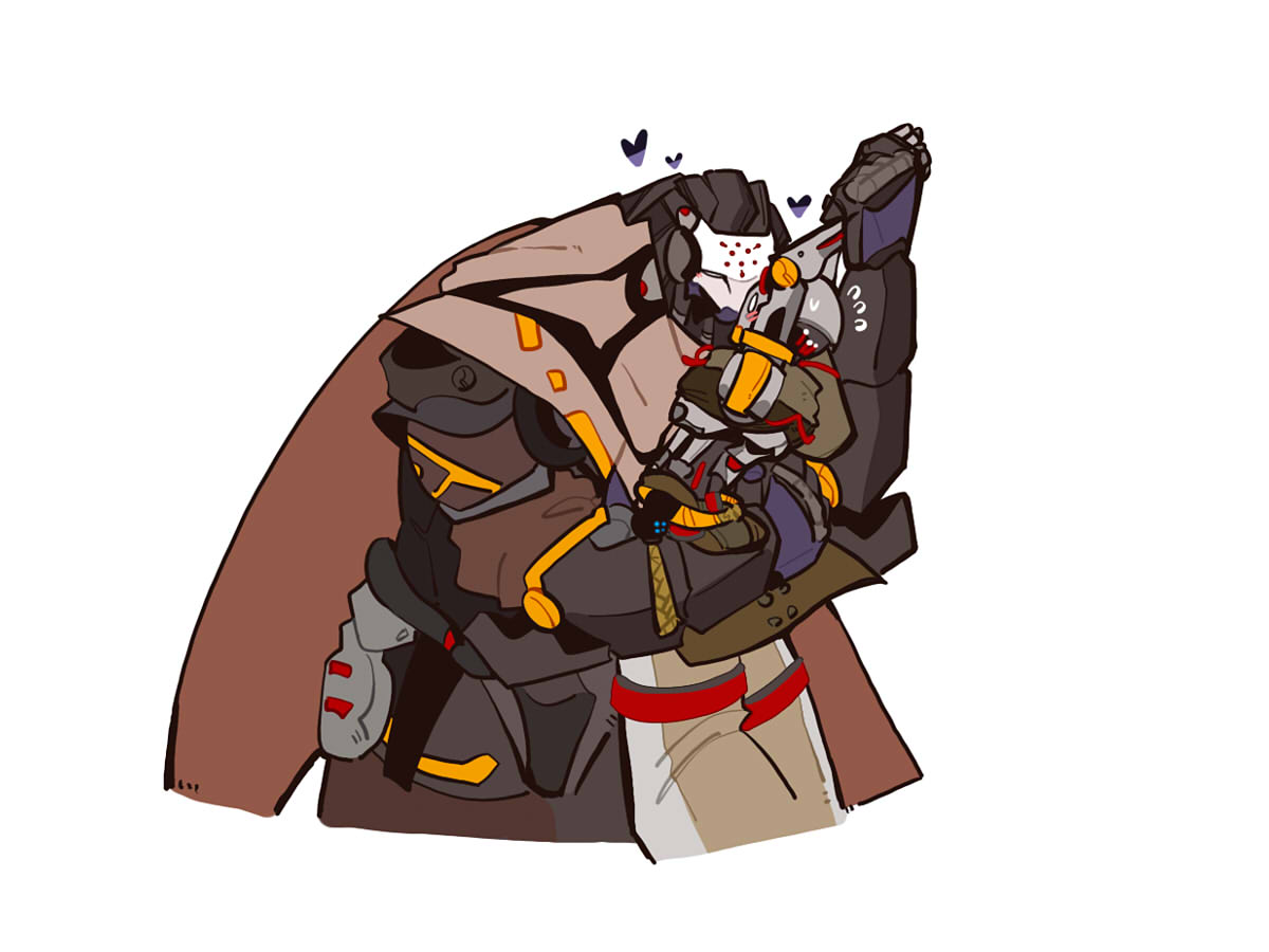 The way of showing love
Zen can make very complex gestures, but Ram can't as a combat unit. However he doesn't care. He has his own method…
#ramyatta