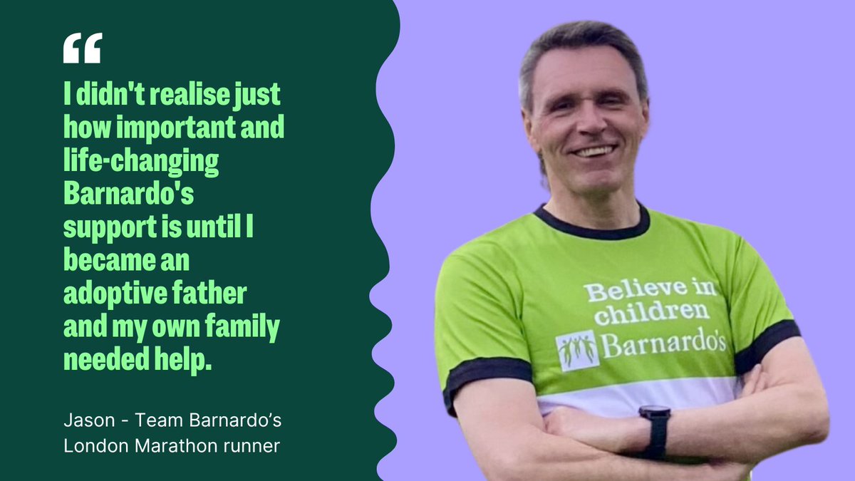 Jason, a teacher and adoptive dad, talks about his experience of training for the 2024 #LondonMarathon and explains why he decided to fundraise for us💚 Help us change the lives of children and young people across the UK. Apply for a place ➡️ bit.ly/3UkFwTL