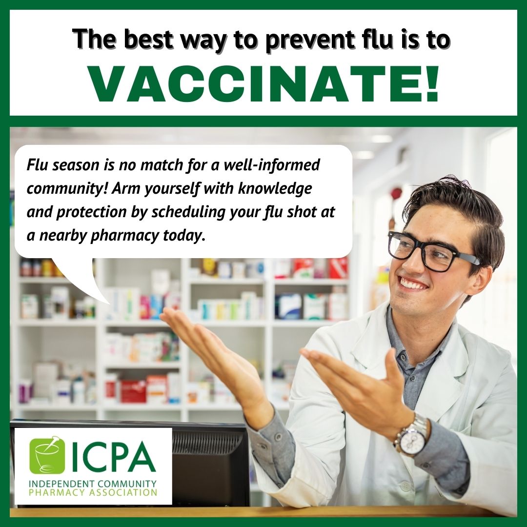 Don't let the flu ruin your plans this winter! Take the first step towards a healthy season by visiting your nearby community pharmacy for your Flu Vaccination
#FluVaccine #StayHealthy #GetVaccinated #FluVaccine #icpasa