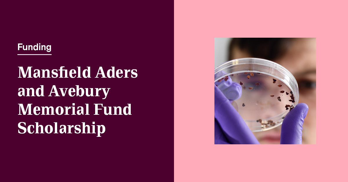 Applying to our MSc Medical Parasitology & Entomology for studies starting this September? We have one scholarship available through combined funding from the Mansfield Aders Scholarship and the Avebury Memorial Fund. Apply by 8 May 2024✍️ 👉bit.ly/3yclNhy