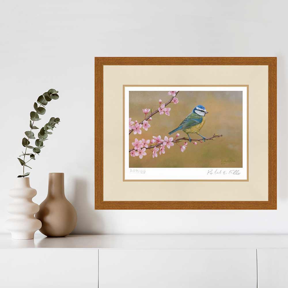 Cheer up your living spaces with an art print inspired by spring 🌸 Shop 👉robertefuller.com/product/blue-t…