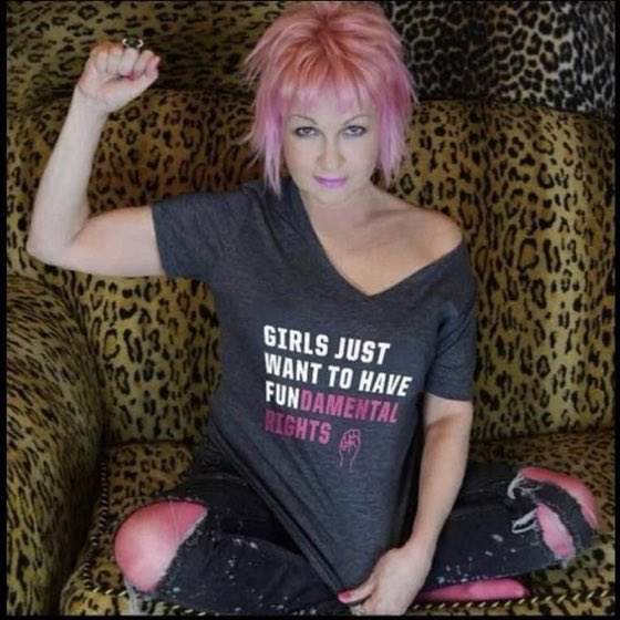 Can we all agree that Cyndi Lauper is genuinely awesome?❤️💯