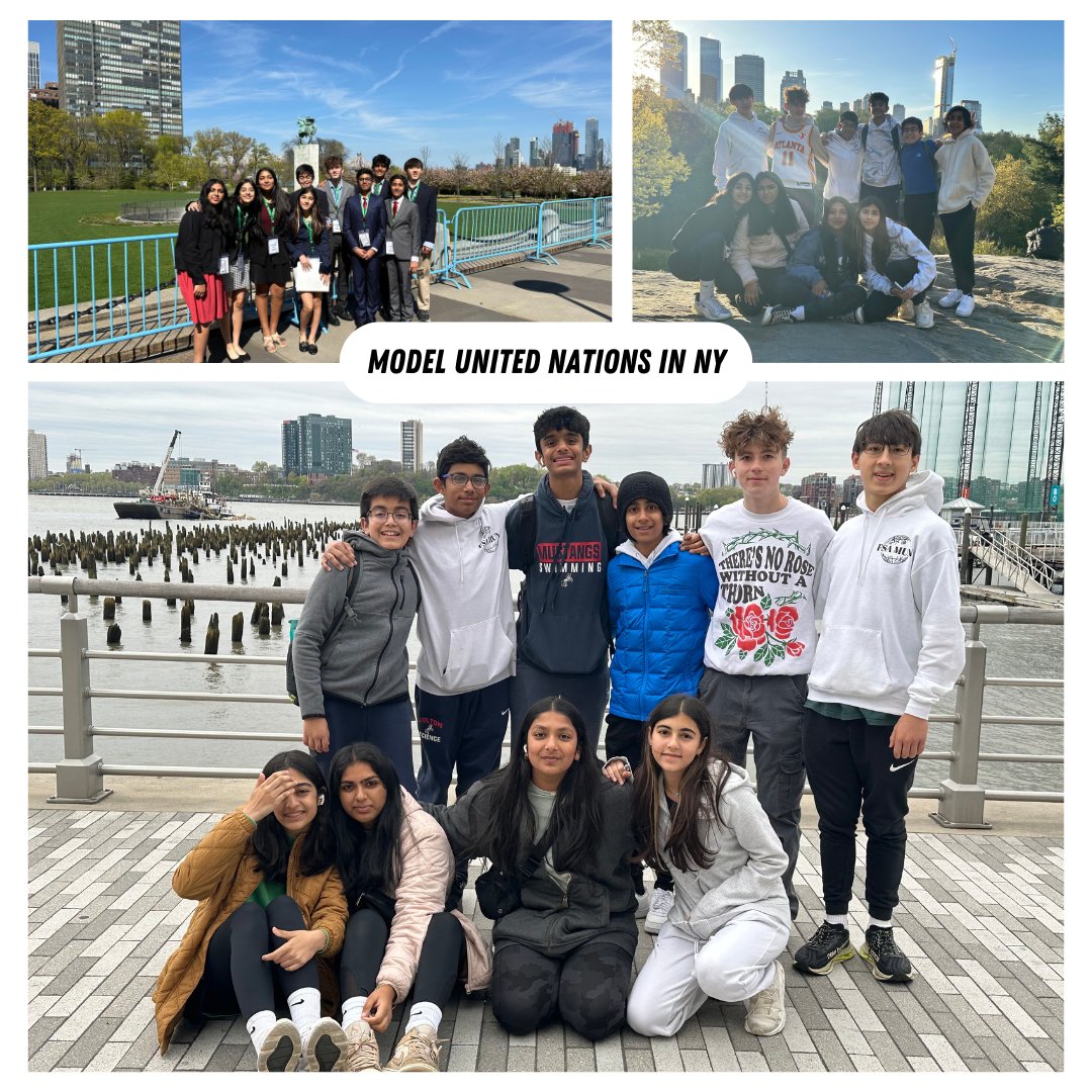 Some of the FSA Middle School Model United Nations team traveled to NYC to attend the international Global Citizens MUN conference!

They enjoyed seeing the sights and earning our highest distinction so far with all ten delegates winning an award! #modelunitednations 👏🏆🥇
