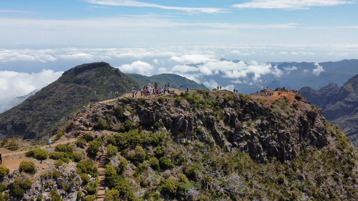 #madeira #picoruvio #hiking #summer #Portugal #topofthemountain