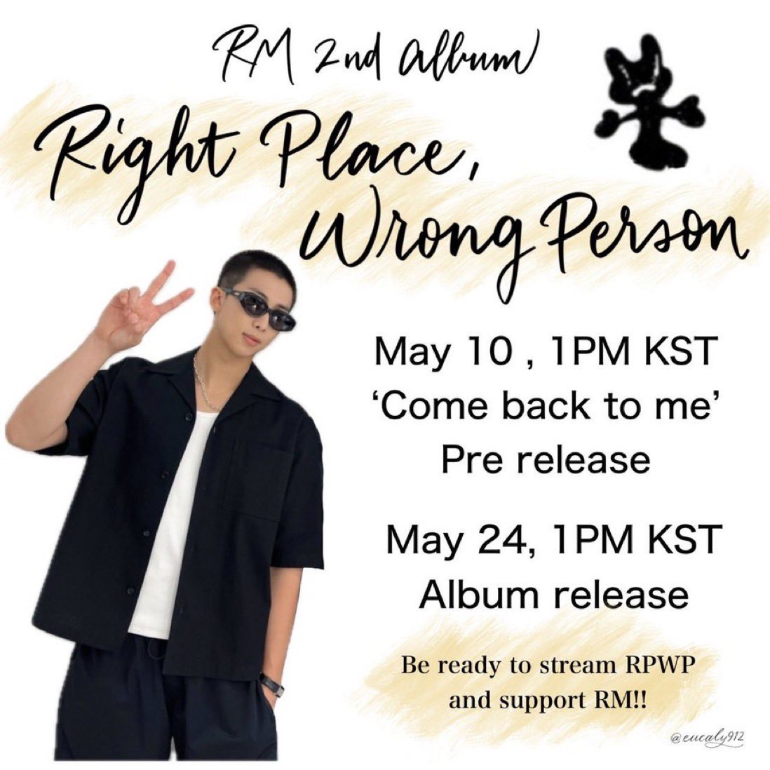 RPWP CONCEPT PHOTO 2
RPWP COMING MAY 24
#RightPlaceWrongPerson
#방탄소년단RM