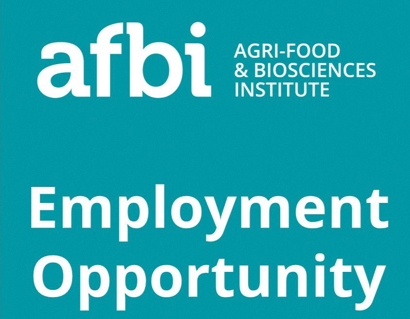AFBI Employment Opportunity: Applications invited for the post of Head of Agri-Environment Sciences (Grade 6) based at AFBI Newforge. Closing date Noon on 29 May 2024.  See link for information and to apply: bit.ly/3w6vWvW
#AFBIScience #AFBIResearch #AFBIJobs