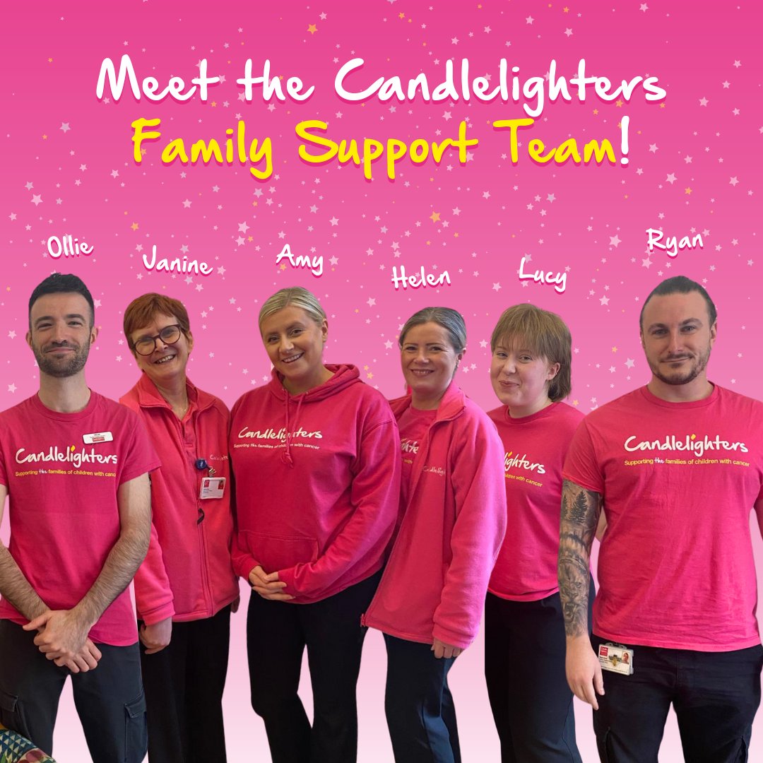 Our Family Support Workers work on Wards 31, 32, and 33, and the Oncology & Haematology Day Unit. They provide practical support to all Candlelighters families, from helping to access Candlelighters services, making a much-needed cuppa, or being a friendly face to talk to.💚