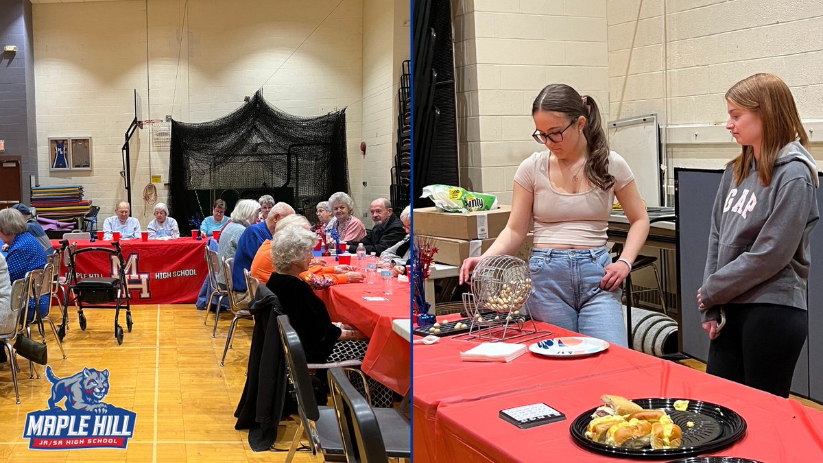 Another successful Senior Citizen Luncheon was hosted at MH last week! The yearly tradition welcomes senior community members to MH for a free lunch & entertainment, all hosted by our students. Thank you to all who stopped by this year & great job hosting by our students!