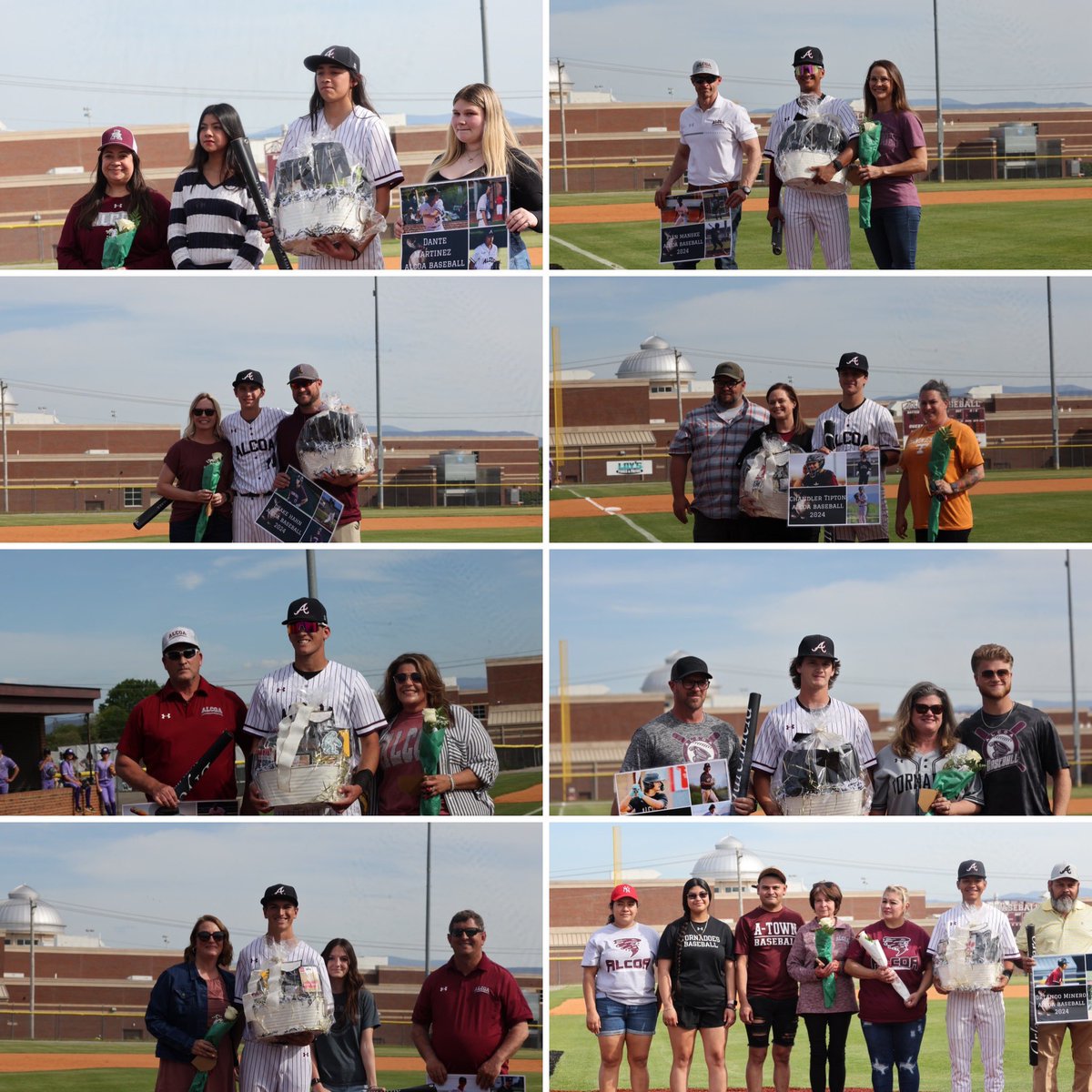 Last week the seniors of @alcoa_baseball were celebrated and thanks to Bri Hayes photography we have some incredible photos from that day! Join us as we share those with you today and thank these young men for always leaving it all out on the field! #TooHype 🌪⚾️ 📸